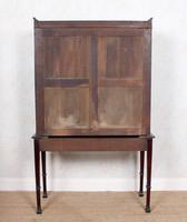 Edwardian Glazed Bookcase Cabinet on Stand Astragal Mahogany (7 of 11) Edwardian Glazed Bookcase Cabinet on Stand Astragal Mahogany (7 of 11)