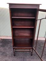 Antique Oak Glazed Barley Twist Bookcase (7 of 10) Antique Oak Glazed Barley Twist Bookcase (7 of 10)