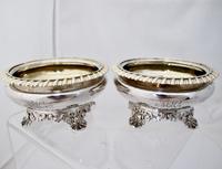 Beautiful Pair of George IV Silver Salts Rebecca Emes & Edward Barnard London 1821 (2 of 6) Beautiful Pair of George IV Silver Salts Rebecca Emes & Edward Barnard London 1821 (2 of 6)