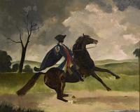 Oil Painting Doris Zinkeisen “Dick Turpin” (2 of 5) Oil Painting Doris Zinkeisen “Dick Turpin” (2 of 5)