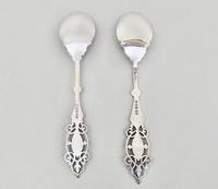 Exquisite Cased Set of Sterling Silver Preserve Spoons by Mappin & Webb, Sheffield 1922 (5 of 7) Exquisite Cased Set of Sterling Silver Preserve Spoons by Mappin & Webb, Sheffield 1922 (5 of 7)