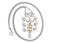 2.27ct Diamond and 14ct Yellow Gold Pendant - Antique Circa 1910 (9 of 9) 2.27ct Diamond and 14ct Yellow Gold Pendant - Antique Circa 1910 (9 of 9)