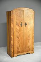 Vintage Walnut Small Wardrobe (3 of 8) Vintage Walnut Small Wardrobe (3 of 8)