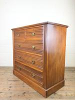 Antique Edwardian Satinwood Chest of Drawers (9 of 10) Antique Edwardian Satinwood Chest of Drawers (9 of 10)