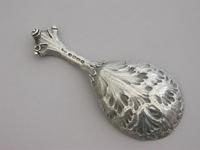 Victorian Cast Silver Caddy Spoon by George Adams, London, 1856 (10 of 10) Victorian Cast Silver Caddy Spoon by George Adams, London, 1856 (10 of 10)