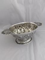 Victorian Antique Silver Fruit Bowl 1861 London William Stocker Sterling Bowl (6 of 11) Victorian Antique Silver Fruit Bowl 1861 London William Stocker Sterling Bowl (6 of 11)