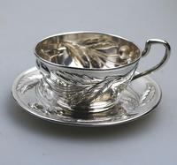 Eduard Friedman - Extremely Rare 800 Solid Silver Vienna Cup & Saucer 1900 (4 of 15) Eduard Friedman - Extremely Rare 800 Solid Silver Vienna Cup & Saucer 1900 (4 of 15)