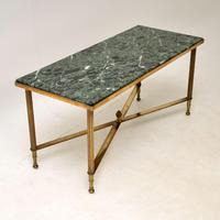 Vintage Brass & Marble Coffee Table (8 of 9) Vintage Brass & Marble Coffee Table (8 of 9)