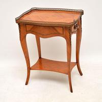 Antique French King Wood Side Table (7 of 9) Antique French King Wood Side Table (7 of 9)