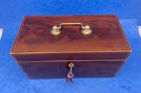 Georgian Mahogany Twin Canister Caddy (2 of 14) Georgian Mahogany Twin Canister Caddy (2 of 14)