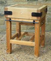 Vintage Butcher's Block on Stand (6 of 7) Vintage Butcher's Block on Stand (6 of 7)