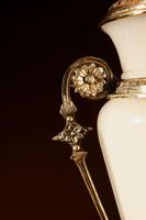 Rare Opaline White Paraffin Table Lamp (7 of 15) Rare Opaline White Paraffin Table Lamp (7 of 15)