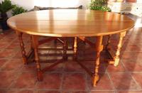 Fruitwood Wake Table extends 6 foot 1920s (10 of 10) Fruitwood Wake Table extends 6 foot 1920s (10 of 10)