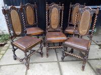 Dining chairs. set of 6, Tudor style (2 of 7) Dining chairs. set of 6, Tudor style (2 of 7)