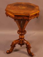 Very Good Victorian Hexagonal Sewing Stand (9 of 9) Very Good Victorian Hexagonal Sewing Stand (9 of 9)
