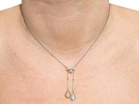 0.37ct Diamond & Pearl, 14ct Yellow Gold Pendant - Antique c.1910 (8 of 9) 0.37ct Diamond & Pearl, 14ct Yellow Gold Pendant - Antique c.1910 (8 of 9)