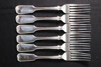 A Harlequin Set of George IV and Later Silver Fiddle Pattern Flatware (3 of 7) A Harlequin Set of George IV and Later Silver Fiddle Pattern Flatware (3 of 7)