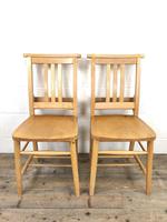 Set of Four Vintage Beech Chapel Chairs (7 of 16) Set of Four Vintage Beech Chapel Chairs (7 of 16)