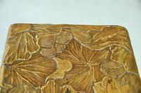 Liberty Carved Japanese Side Table (10 of 12) Liberty Carved Japanese Side Table (10 of 12)
