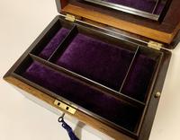 Antique Fitted Rosewood Jewellery Box (4 of 12) Antique Fitted Rosewood Jewellery Box (4 of 12)