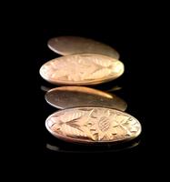 Antique 9ct Rose Gold Cufflinks, Sunflower (2 of 9) Antique 9ct Rose Gold Cufflinks, Sunflower (2 of 9)