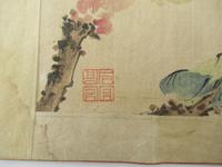 Chinese Watercolour on Silk, Lignan School, Early 20th Century, Unframed (3 of 6) Chinese Watercolour on Silk, Lignan School, Early 20th Century, Unframed (3 of 6)