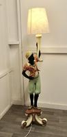 Magnificent Venetian Figural Floor Lamp (3 of 5) Magnificent Venetian Figural Floor Lamp (3 of 5)