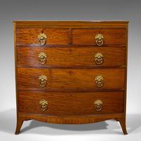 Antique Bow Front Chest of Drawers, English, Mahogany, Tallboy, Victorian, 1870 (9 of 12) Antique Bow Front Chest of Drawers, English, Mahogany, Tallboy, Victorian, 1870 (9 of 12)