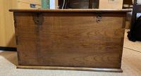 18th Century Brassbound Elm Trunk (15 of 18) 18th Century Brassbound Elm Trunk (15 of 18)