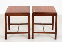 Simple Pair of Mahogany End Tables (2 of 4) Simple Pair of Mahogany End Tables (2 of 4)