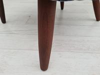 Danish design "Teddy bear" chair, 70s, wool, teak wood, reupholstered (9 of 16) Danish design "Teddy bear" chair, 70s, wool, teak wood, reupholstered (9 of 16)
