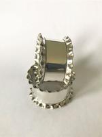 Pair of Edwardian Silver Plated Napkin Rings (3 of 3) Pair of Edwardian Silver Plated Napkin Rings (3 of 3)