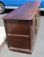 1850s Heavy Oak Dresser Base with Cupboards and Drawers (4 of 4) 1850s Heavy Oak Dresser Base with Cupboards and Drawers (4 of 4)