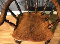 Victorian Elm Captains Smokers Bow Chair (2 of 13) Victorian Elm Captains Smokers Bow Chair (2 of 13)