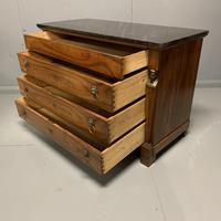 French Cherry & Marble Top Commode Chest of Drawers (5 of 8) French Cherry & Marble Top Commode Chest of Drawers (5 of 8)