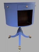 A Decorative 1930's Painted Drum Table