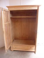 Panelled Antique Pine 2 Door Knockdown Wardrobe to wax / paint (6 of 10) Panelled Antique Pine 2 Door Knockdown Wardrobe to wax / paint (6 of 10)
