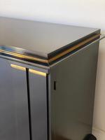 Jacques Adnet French Art Deco Modernist Ebonised Enfilade Sideboard with Gilt Bronze Mounts (10 of 12) Jacques Adnet French Art Deco Modernist Ebonised Enfilade Sideboard with Gilt Bronze Mounts (10 of 12)