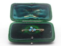 9ct Gold Turquoise Brooch (2 of 7) 9ct Gold Turquoise Brooch (2 of 7)