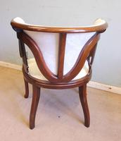 Antique Mahogany Occasional Armchair (7 of 7) Antique Mahogany Occasional Armchair (7 of 7)