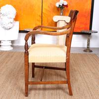 Armchair Fruitwood Desk Library Chair 19th Century Victorian Carved (3 of 11) Armchair Fruitwood Desk Library Chair 19th Century Victorian Carved (3 of 11)