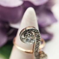Antique Edwardian 15ct Gold Diamond & Sapphire Upfinger Dress Ring (10 of 12) Antique Edwardian 15ct Gold Diamond & Sapphire Upfinger Dress Ring (10 of 12)