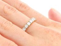 1.95ct Diamond & 18ct Yellow Gold Full Eternity Ring - Vintage French c.1980 (8 of 9) 1.95ct Diamond & 18ct Yellow Gold Full Eternity Ring - Vintage French c.1980 (8 of 9)