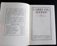 1925 1st Edition. Carry on Jeeves by P G Wodehouse (2 of 3) 1925 1st Edition. Carry on Jeeves by P G Wodehouse (2 of 3)