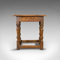 Small Antique Joint Stool, Oak, Seat, Side Table, Jacobean Revival, Victorian (11 of 11) Small Antique Joint Stool, Oak, Seat, Side Table, Jacobean Revival, Victorian (11 of 11)