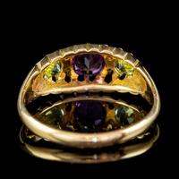 Antique Suffragette Ring Amethyst Peridot Diamond 18ct Gold S Blanckensee And Son Dated 1917 (4 of 8) Antique Suffragette Ring Amethyst Peridot Diamond 18ct Gold S Blanckensee And Son Dated 1917 (4 of 8)
