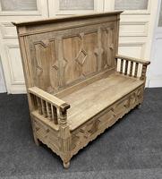 Bleached Oak Hall Bench (3 of 15) Bleached Oak Hall Bench (3 of 15)