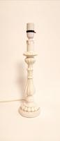 White Painted Plaster Lamp Mid 20th Century (3 of 7) White Painted Plaster Lamp Mid 20th Century (3 of 7)