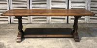 French Oak Farmhouse Refectory Dining Table (20 of 20) French Oak Farmhouse Refectory Dining Table (20 of 20)