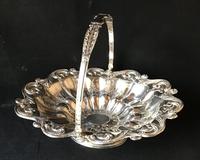 Large Georgian Silver Plated Cake / Bread Basket (2 of 6) Large Georgian Silver Plated Cake / Bread Basket (2 of 6)